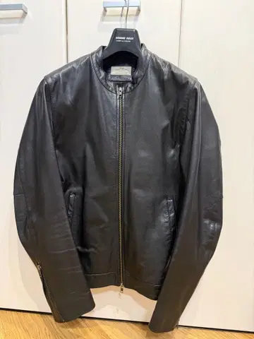 저널 스탠다드 램 가죽 싱글 라이더 자켓