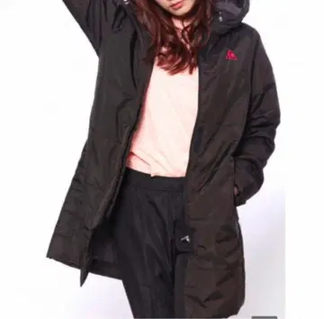 무료배송 새상품 le coq sportif 충전솜 코트 블랙 L