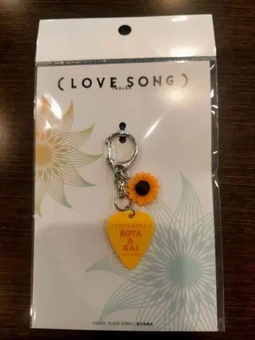 LOVESONG 피크 키링