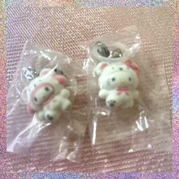 산리오 메지루시 액세서리 포근포근 스노우