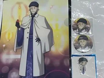 문호 스트레이독스 히로츠 마루이 캔뱃지 아크릴 키링 클리어 파일