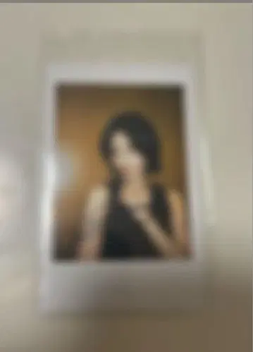 itzy 예지 친필 사인 폴라로이드