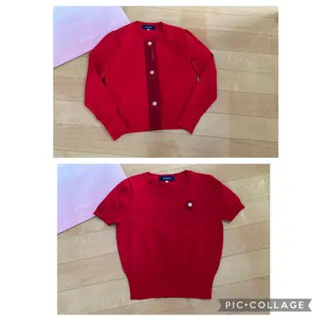 한정판 SALE입니다 엠즈 그레이시 앙상블 빨간색