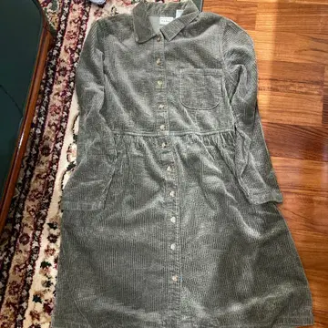 L.L.Bean 코듀로이 셔츠 원피스