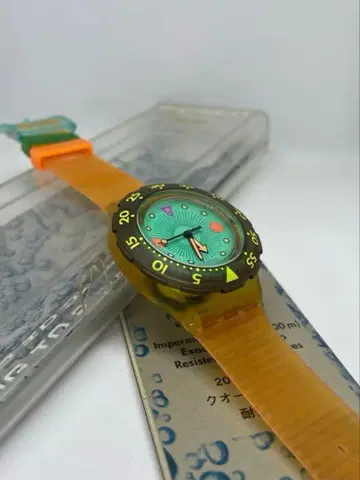 swatch SCUBA200 MEDUSA 1991~데드스탁