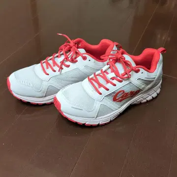 DUNLOP 모터스포츠 스니커즈 화이트/레드