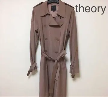 theory 베이지 트렌치코트