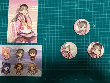 데레마스 코토부키야 와요카렌 하야카와 사에 랜덤 캔뱃지 3개 세트