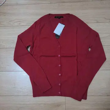 BANANA REPUBLIC 레드 V넥 가디건