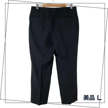 슬랙스 네이비 테이퍼드 심플 오피스 캐주얼 모노톤