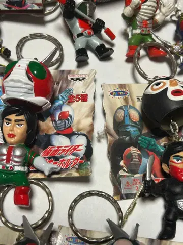 가면라이더 키링 전 8개 미사용 새상품