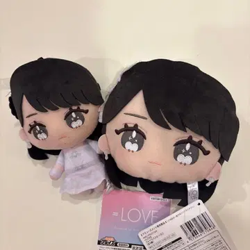 =LOVE 이코라브 사사키 마이카 페이스 패스 케이스 봉제 인형 세트
