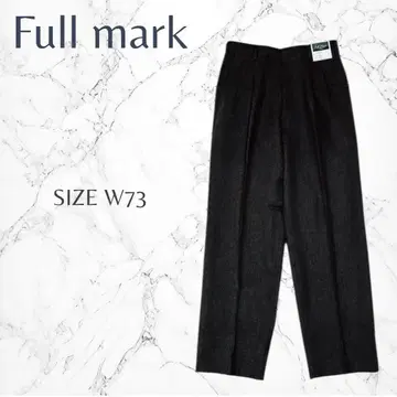 풀 마크 택 포함 새상품 울 혼방 데일리 깔끔한 슬랙스 S-M 상당