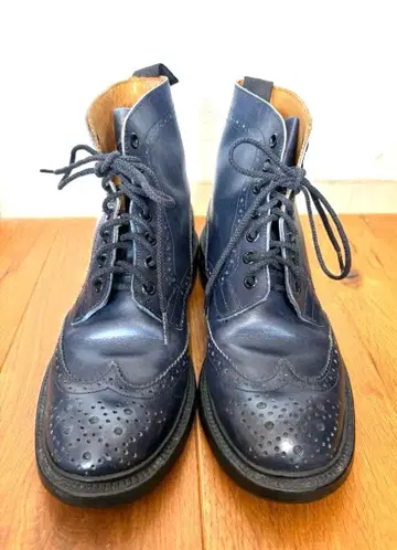 [ 박스 포함 ] 트리커스 Tricker's 부츠 UK5.5 네이비