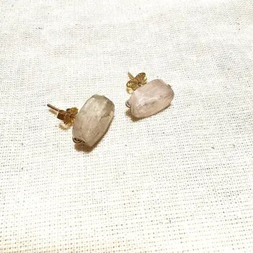 TARBEY  쿤차이트 컬러 스톤 귀걸이 색석 새상품급 캐치 K14