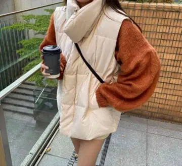 RiLi 도쿄 다운 베스트 화이트