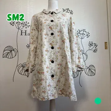 91 사만사 모스모스 꽃무늬 코트