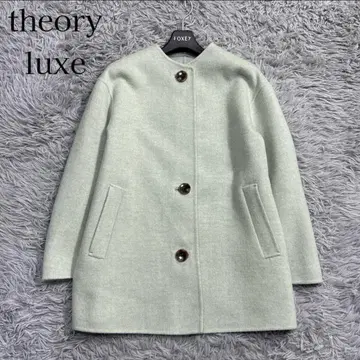 컨디션 최상 23AW 띠어리 12만 캐시미어 더블 페이스 코트 헤링본