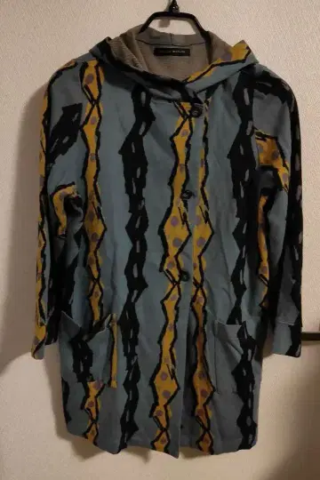 Atsuko Matano 후드 부착 롱 코트