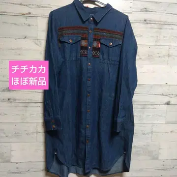 티티카카 데님 튜닉