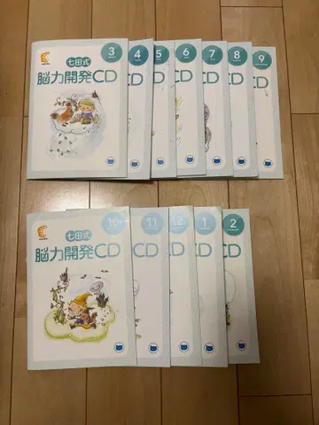 시치다식 능력 개발 CD 곰돌이 연중 12권