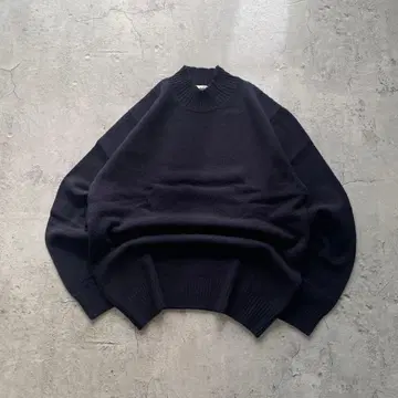 Mars Knitwear 영국제 구제 의류 니트 네이비 L 사이즈