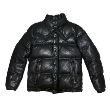 JACKROSE ANTIQUE 염소 가죽 레더 다운 자켓 사이즈 2