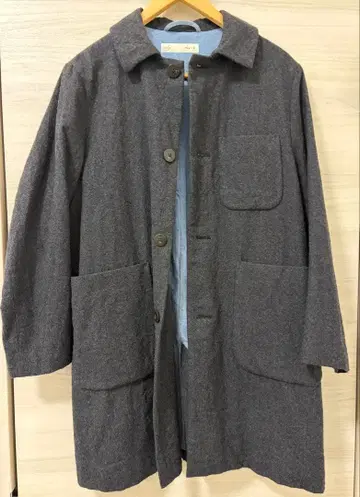 nisica 울 코트 사이즈 2 그레이