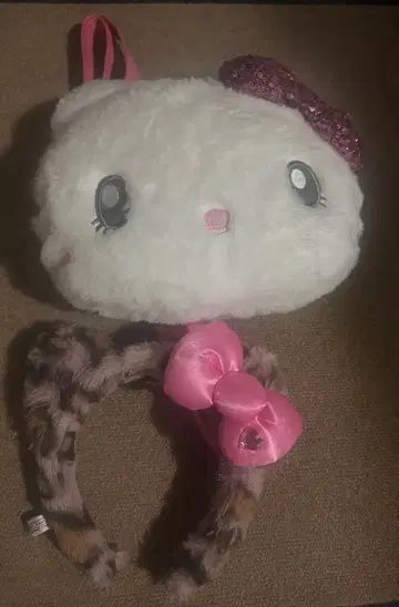 유니버설 키티 머리띠 & 미니백