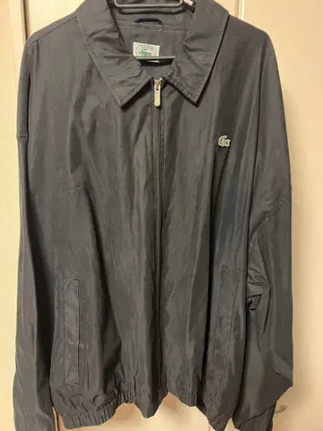 Lacoste 다크 그레이 나일론 자켓