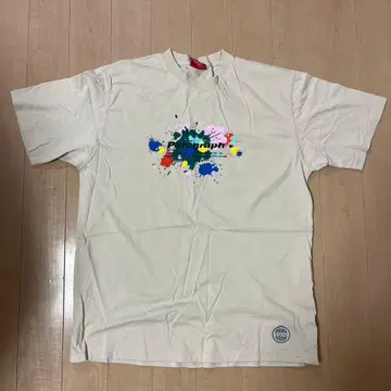 PARAGRAPH 컬러풀 페인트 T셔츠