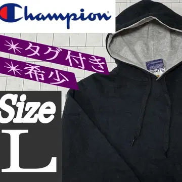 [ 택 포함 ] 챔피온 후드티 로고 자수 빈티지 Champion