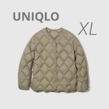 UNIQLO 울트라 라이트 다운 릴랙스 자켓 카키 XL