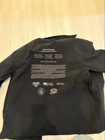 kutit 블랙 나일론 자켓