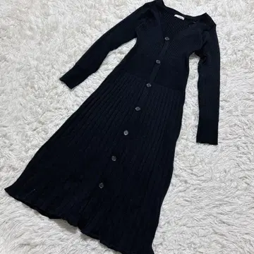 [ c6556 ] Vida Roseo 원피스 긴팔 블랙 롱