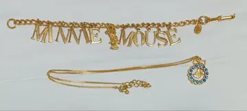 미키 미니 도쿄 디즈니랜드 빈티지 팔찌 목걸이