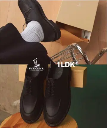 1LDK x REGAL Shoe & Co. U-tip GORE-TEX