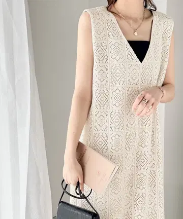 [ classicalelf 2way 패널 레이스 원피스 M 사이즈 ]