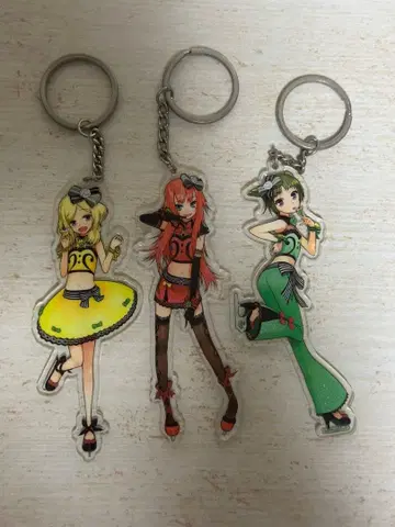 프리티 리듬 렌죠지 베루 모리조노 와카나 코토나시 오토하 아크릴 키링