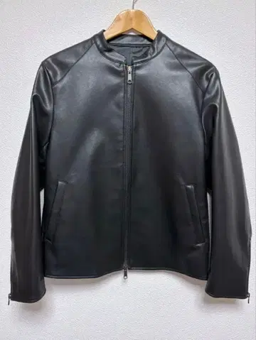 새상품급 미사용 새상품 SHIPS any 블랙 라이더 자켓 남성용