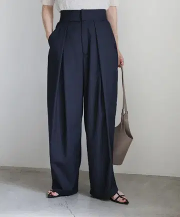 완판템 select moca 딥턱 와이드 팬츠