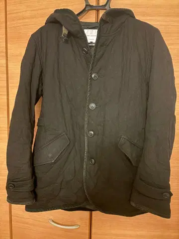 nano-universe 블랙 퀼트 다운 자켓 M 사이즈