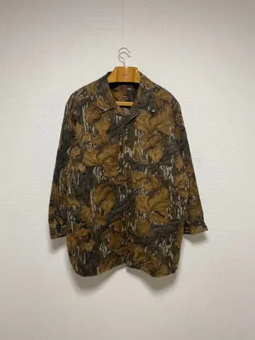 90s 굿 레귤러 리얼트리 카모 BIG 셔츠 자켓 빅