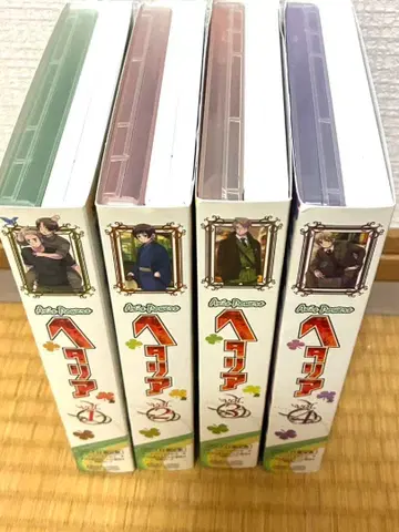 헤타리아 DVD 1-4권 세트