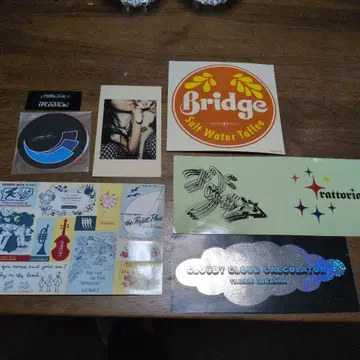 스티커 세트 - Bridge 카지 히데키 카히미 카세키 피치카토