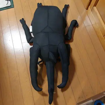 장수풍뎅이 모양 봉제 인형 쿠션 약 80cm