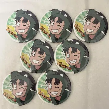 닌타마 란타로 백면상 캔뱃지 나나마츠 코헤이타