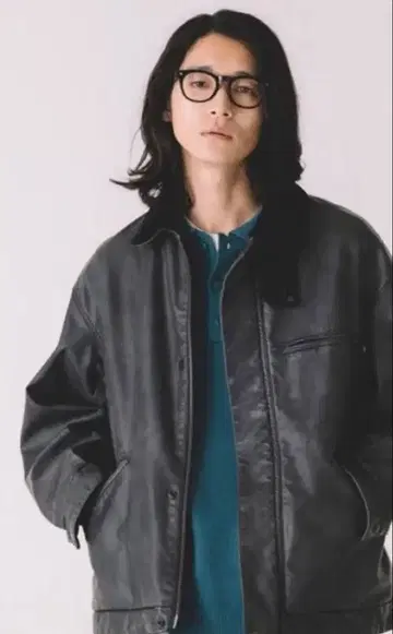 FREAK'S STORE 블랙 가죽 자켓 L 사이즈