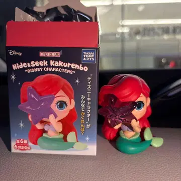 디즈니 하이드 앤 시크 카쿠렌보 아리엘 피규어
