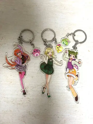 프리티 리듬 코토노하 오토하, 렌죠지 베루, 모리조노 와카나 아크릴 키링